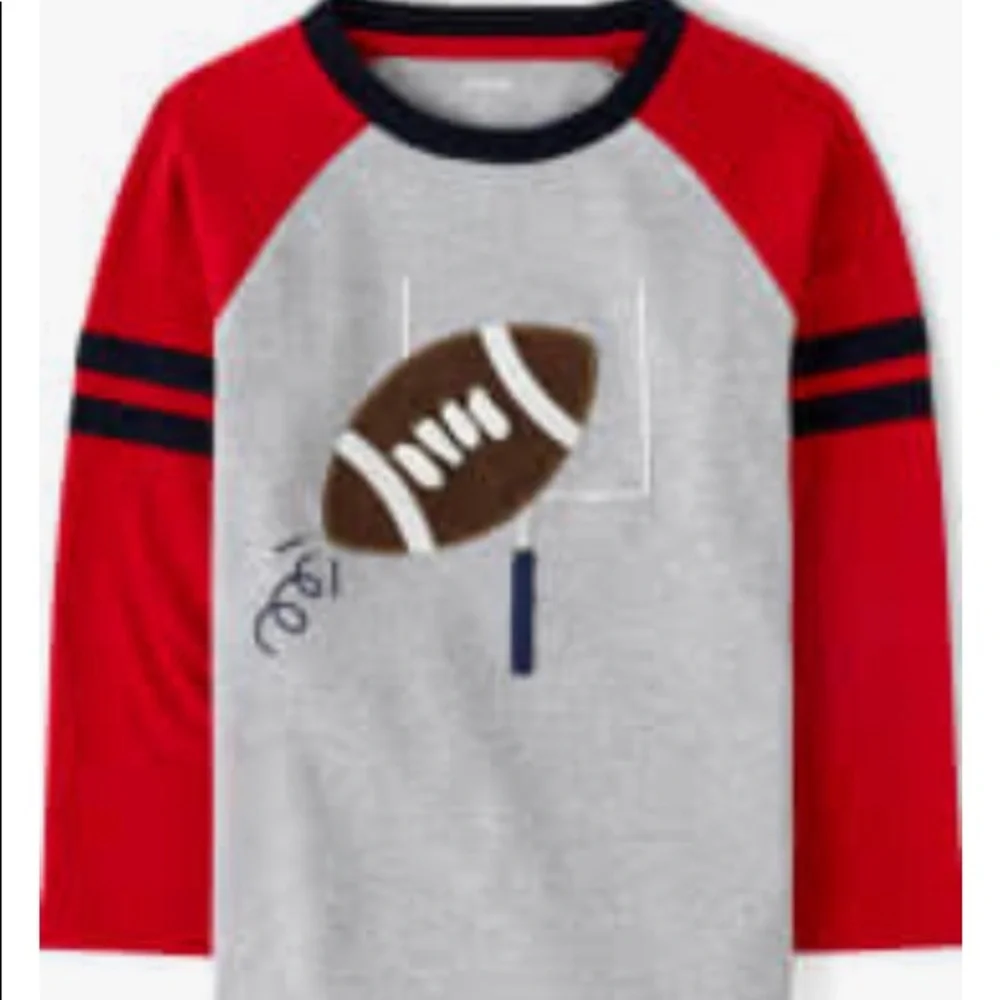 📌🆕 Gymboree • Preppy Puppy • Football • Shirt